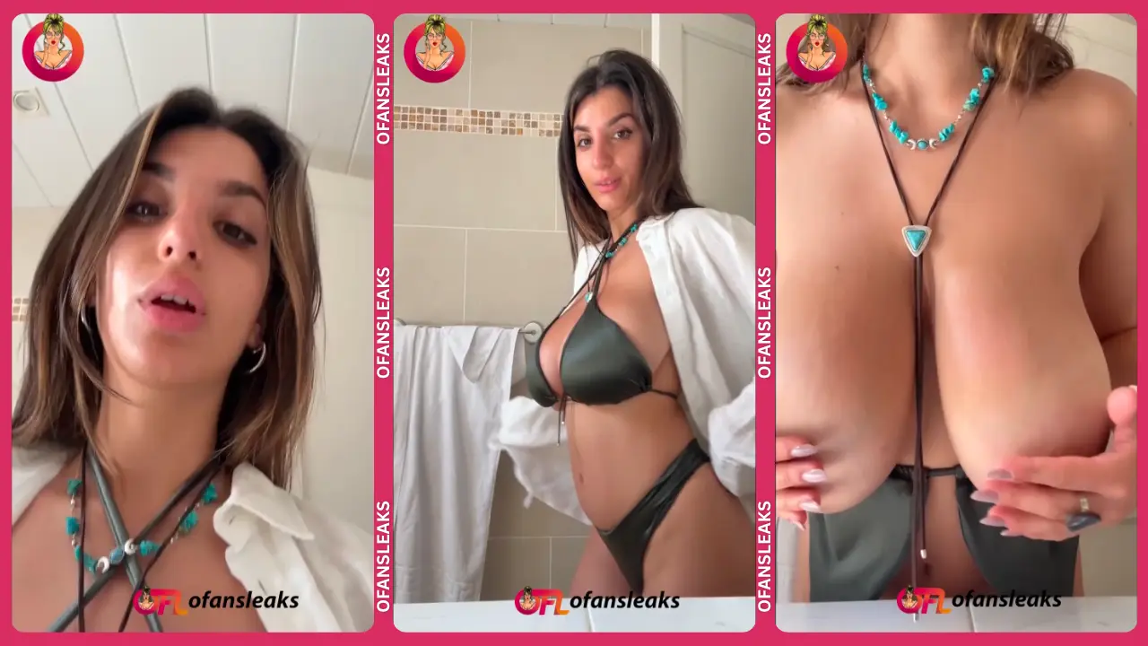 Camilla Araujo Lesbian Nude Shower OnlyFans Video Leaked